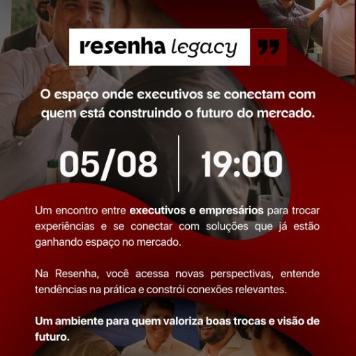 Event cover Resenha Legacy