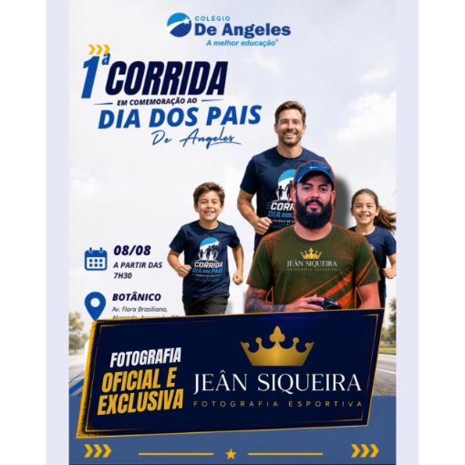 Event cover 1ª CORRIDA EM COMEMORAÇÃO AO DIA DOS PAIS - DE ANGELES
