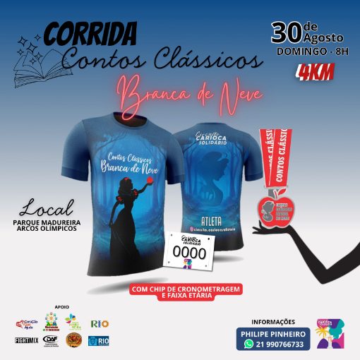 Event cover CORRIDA E CAMINHADA CONTOS CLÁSSICOS - BRANCA DE NEVE