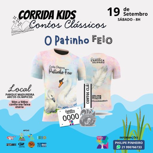 Portada del evento CORRIDA CRIANÇAS PATINHO FEIO