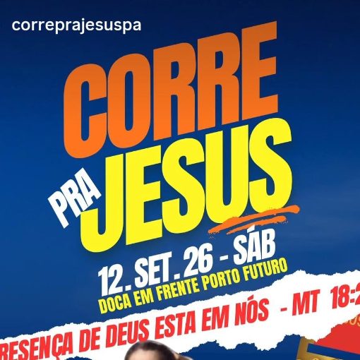 Event cover CORRE PRA JESUS 