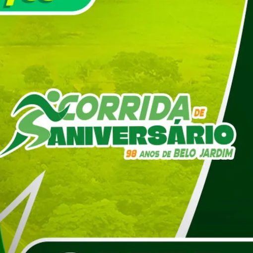 Event cover Corrida Aniversário 98 anos Belo jardim 