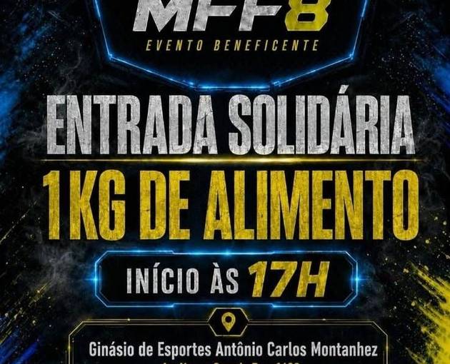 Event cover MMF8 Evento beneficente, luta de MMA.