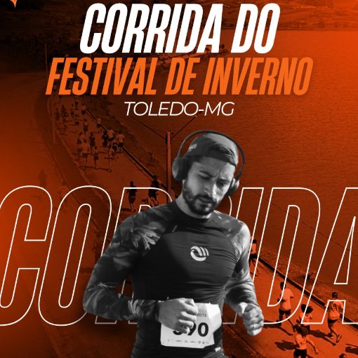 Capa do evento 1ª Corrida de Rua 5K - Festival de Inverno | Toledo-MG