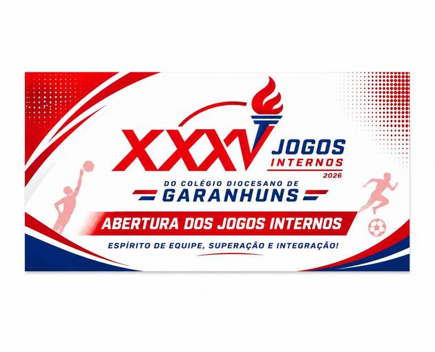 Event cover ABERTURA DA XXXV EDIÇÃO DOS JOGOS INTERNOS DO DIOCESANO