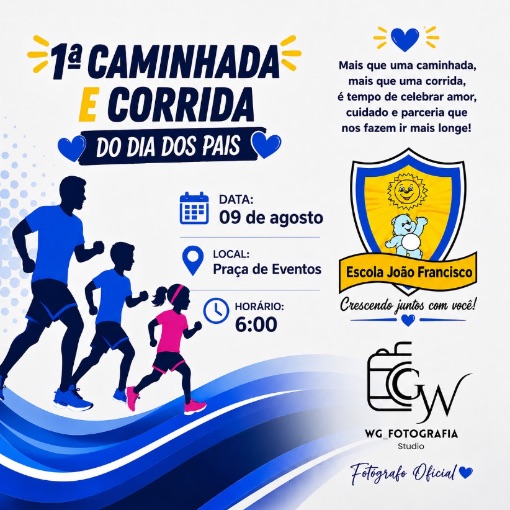 Copertura dell'evento 1Corrida e caminhada do dia dos pais jfb