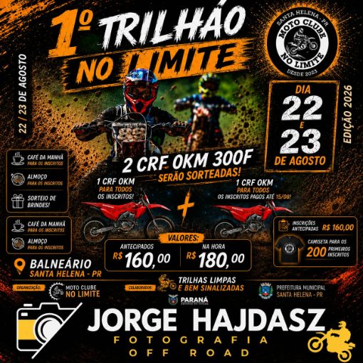 Event cover 1 º TRILHÃO NO LIMITE