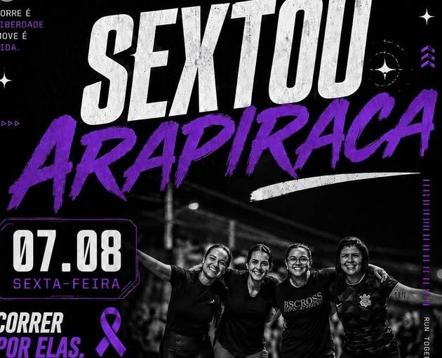 Event cover Sextou Arapiraca! Treinão Noturno - Arapiraca/AL