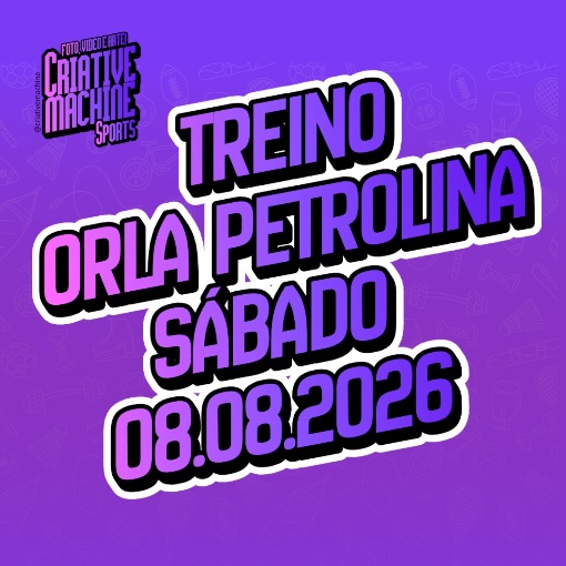Event cover TREINO ORLA PETROLINA SÁBADO 