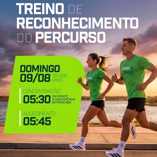 Copertura dell'evento Treino FOTOP Reconhecimento de Percurso Corrida Lacel no Lago da Perucaba Manhã de Domingo - Arapiraca/AL