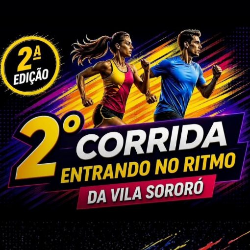 Copertura dell'evento Corrida Entrando no Ritmo - Vila Sororó