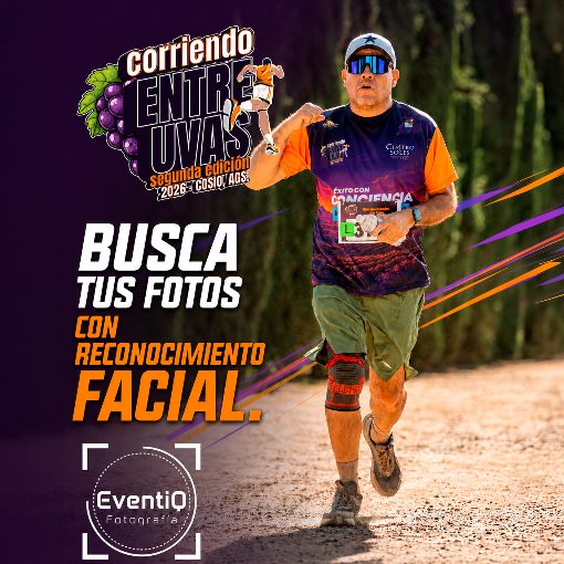 Capa do evento Corriendo entre Uvas