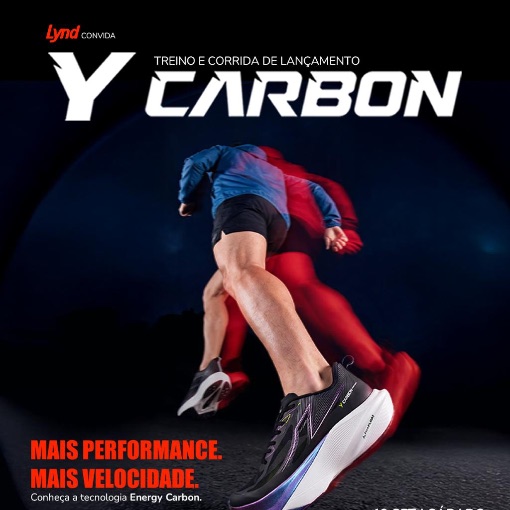 Event cover Treino e Corrida de lançamento Y Carbon Lynd