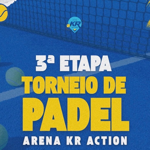 Event cover 3º Torneio Padel KR Action
