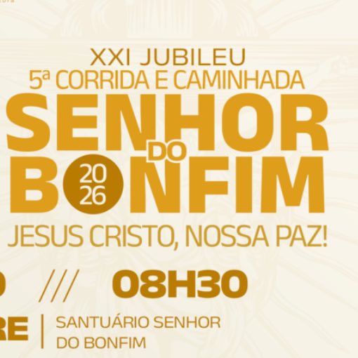 Event cover Corrida e Caminhada Senhor do Bonfim 2026