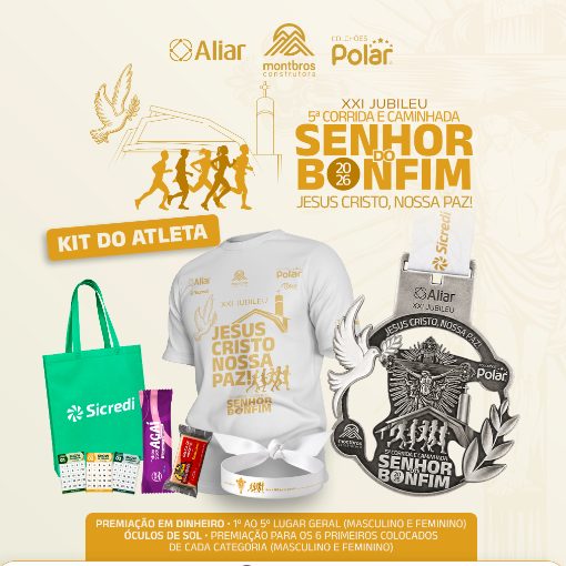 Event cover Entrega de Kits - Corrida e Caminhada Senhor do Bonfim 2026