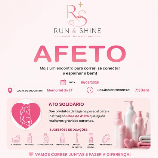 Portada del evento Run & Shine - AFETO