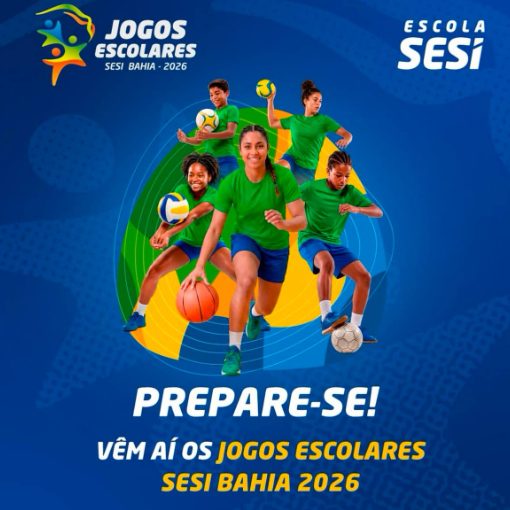 Event cover JOGOS ESCOLARES SESI BAHIA - DIA 12/08/26 (Quarta-feira)