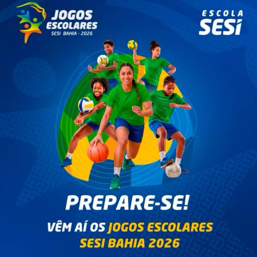 Event cover JOGOS ESCOLARES SESI BAHIA - DIA 13/08/26 (Quinta-feira)