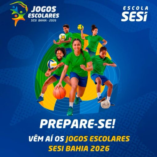 Event cover JOGOS ESCOLARES SESI BAHIA - DIA 14/08/26 (sexta-feira)