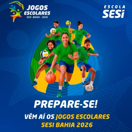 Event cover JOGOS ESCOLARES SESI BAHIA - DIA 15/08/26 (Sábado)