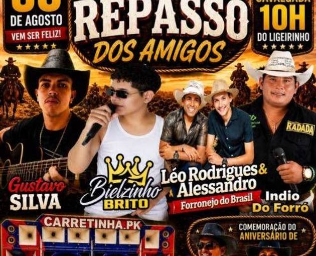 Event cover CAVALGADA REPASSO DOS AMIGOS - ANIVERSÁRIO DE BLENDA E PK