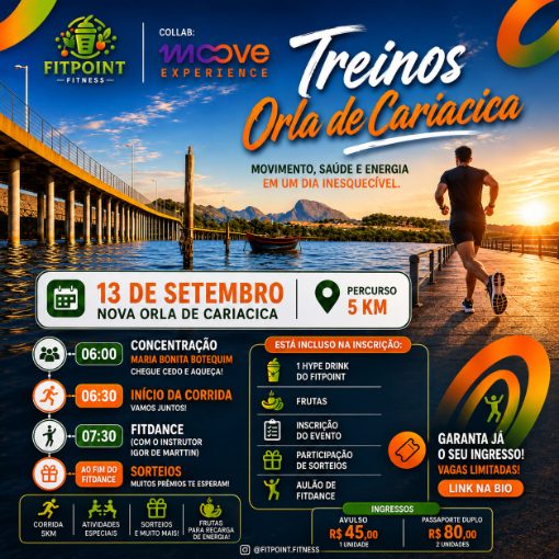 Event cover TREINOS ORLA / FIT POINT DAY