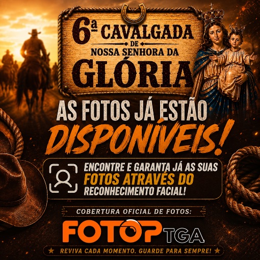 Capa do evento 6° CAVALGADA GLORIA D'OESTE 2026