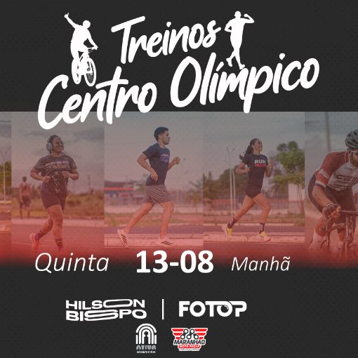 Event cover TREINOS CENTRO OLÍMPICO 13-08 MANHÃ