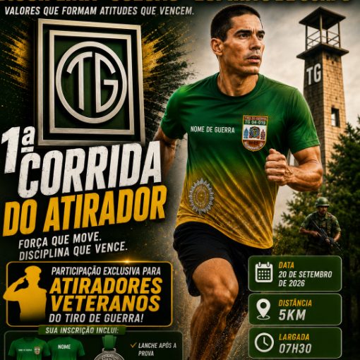 Event cover 1ª Corrida do Atirador