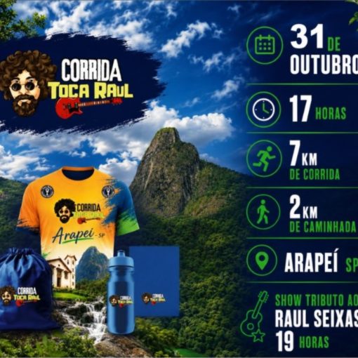 Event cover Corrida Toca Raul Arapeí SP