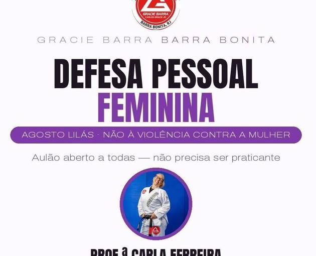 Event cover Defesa Pessoal Feminina | Gracie Barra Bonita