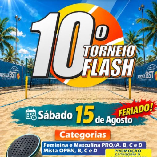 Event cover 10º Torneio Flash BST 