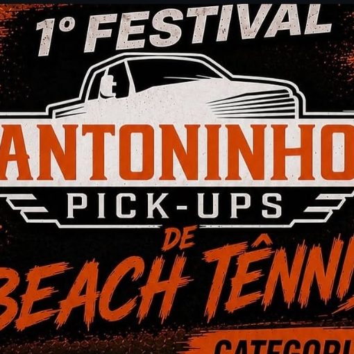 Capa do evento 1º Festival Antoninho Pick - ups de Beach Tennis