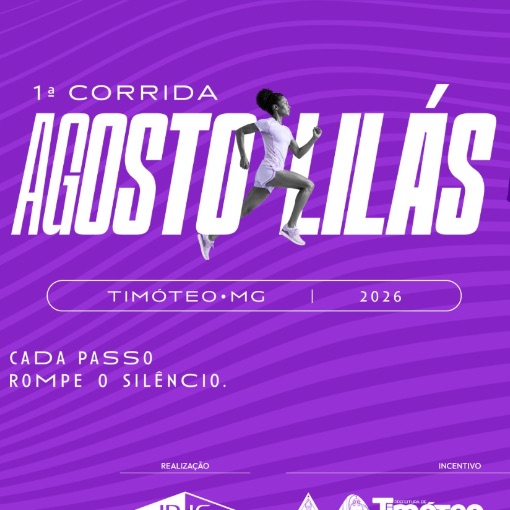 Event cover Corrida Agosto Lilás 