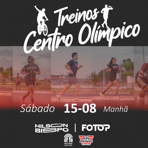 Event cover TREINOS CENTRO OLÍMPICO 15-08 MANHÃ