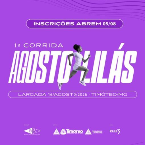 Event cover Entrega dos Kits - Corrida Agosto Lilás