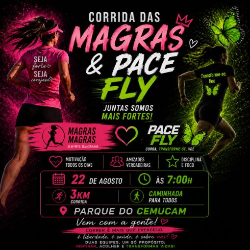 Copertura dell'evento Corrida das Magras Pace Flay