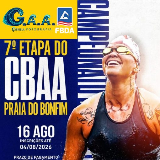 Event cover 7ª etapa Campeonato Baiano de Águas Abertas FBDA