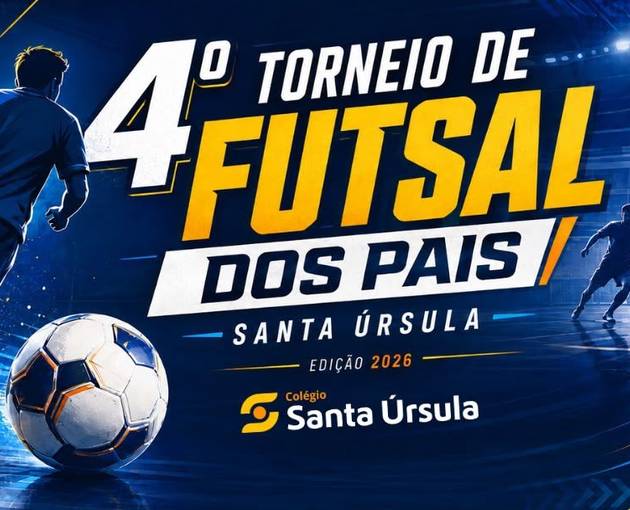 Capa do evento 4º Torneio de Futsal dos Pais Santa Úrsula