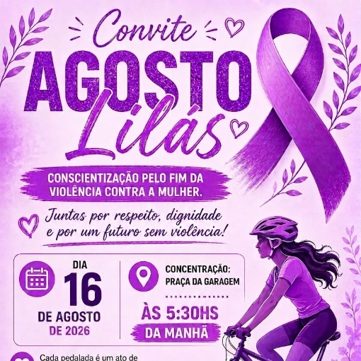 Event cover Evento Agosto Lilás