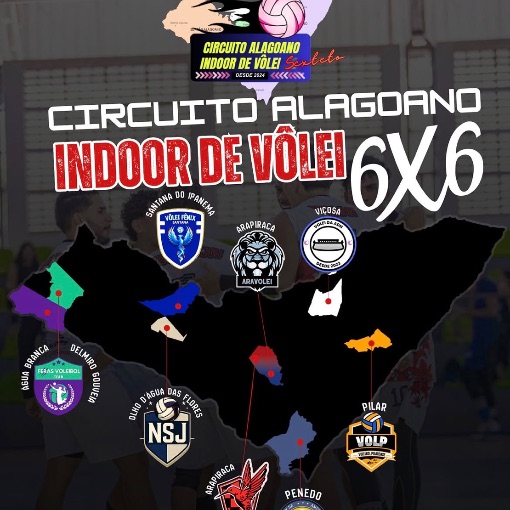 Event cover Circuito Alagoano Indor de Volei 6X6
