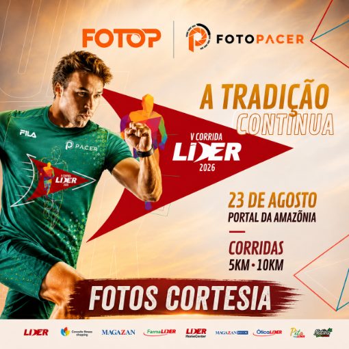 Capa do evento FOTO CORTESIA  V CORRIDA DO LIDER
