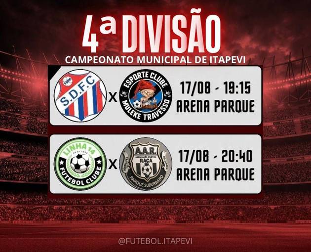 Event cover Campeonato Municipal de Itapevi - 4ª Divisão