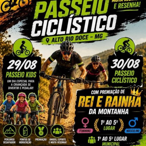 Capa do evento Passeio Ciclistico Alto Rio Doce