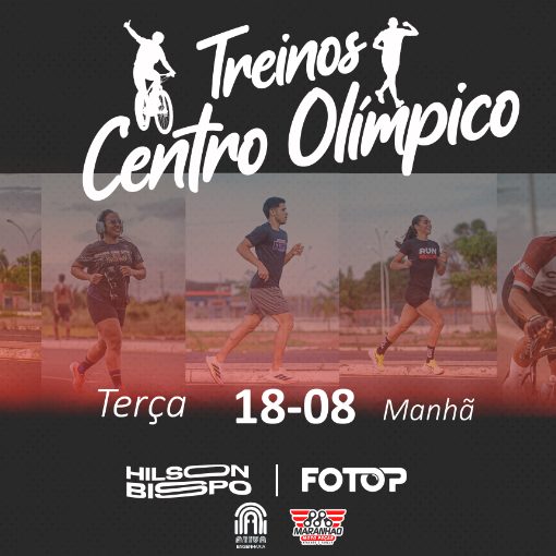 Event cover TREINOS CENTRO OLÍMPICO 18-08 MANHÃ