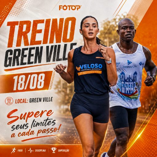 Event cover TREINO GREEN VILLE - 18.08.2026  (TERÇA-FEIRA)