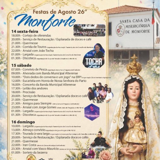 Event cover Festas de Monforte 2026