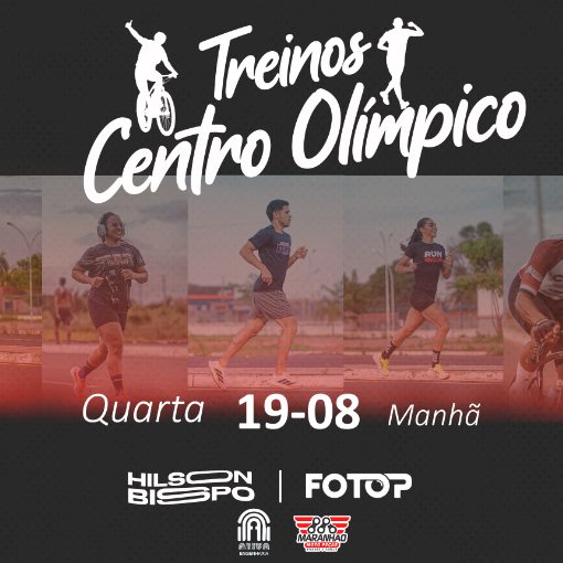 Event cover TREINOS CENTRO OLÍMPICO 19-08 MANHÃ