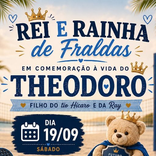 Capa do evento 2º Rei & Rainha da Praia de fraldas da Wave